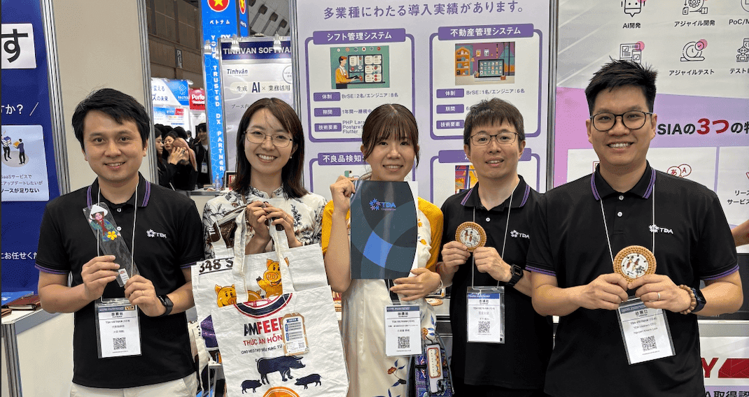 TDA Vietnam khẳng định vị thế tại "đấu trường" công nghệ Japan IT Week Spring 2025
